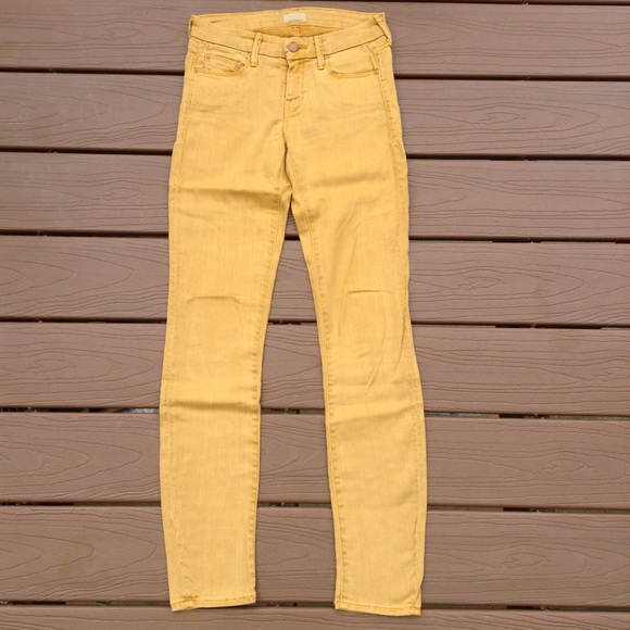 MOTHER the looker skinny pop goldfish jeans 24 - Picture 3 of 8